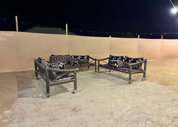 مخيم بخيمتين و بروجكتر 