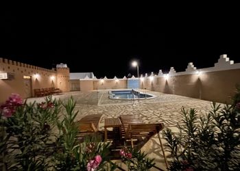 استراحة بمجلس بطابع تراثي