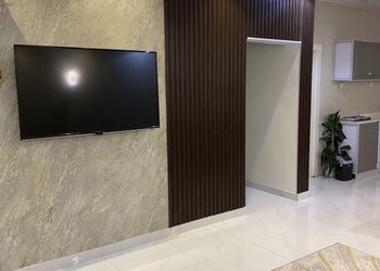 شاليه بمسطح اخضر