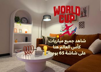شقة بغرفة نوم وصالة 
