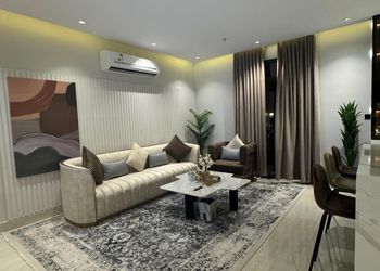 شقة بتصميم أنيق ودخول ذاتي