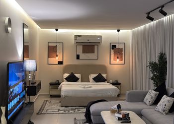 استديو انيق بدخول ذاتي 