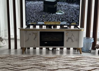 شاليه بتصميم انيق و هادئ