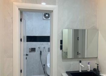 شاليه بغرفة نوم مطلة على المسبح 