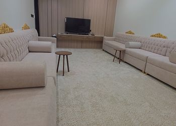 شقة بغرفتين نوم وصالة 