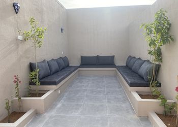 شاليه بمسطح اخضر