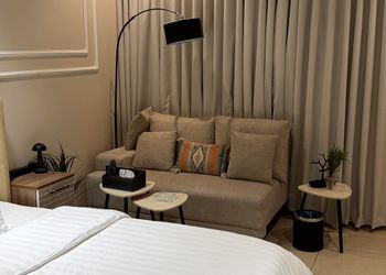 استديو بدخول ذاتي وسرير مريح 