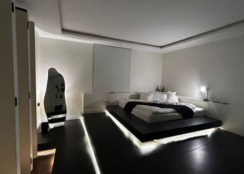 شقة بطابع مختلف وتصميم هادئ