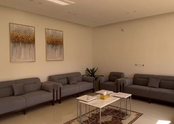 استراحة بمسطح اخضر وجلسة