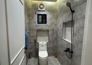 شقة بغرفة معيشة وغرفة نوم 