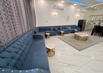 شاليه بألعاب مائية ومسبح داخلي 