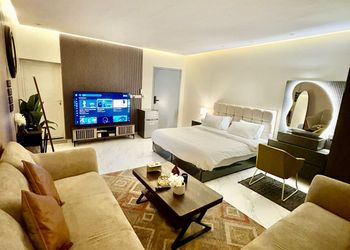 استديو بدخول ذاتي وسرير مريح 