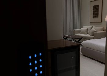 استديو هادئ بسرير ماستر