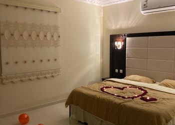 شاليه بمسبح وغرفتين نوم والعاب