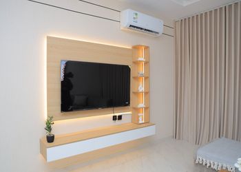 شقة بدخول ذاتي وتصميم أنيق 