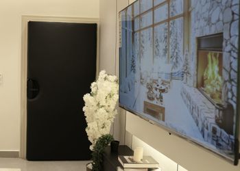 استديو بدخول ذاتي وسرير مريح 