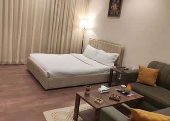 استديو بدخول ذاتي وسرير مريح 