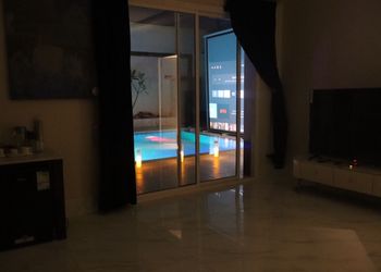 شالية  للعرسان وجاكوزي 