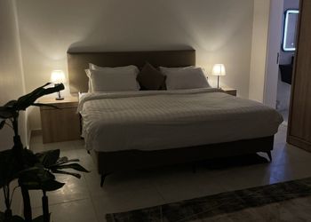 شالية بجلسة خارجية لقضاء وقت ممتع 