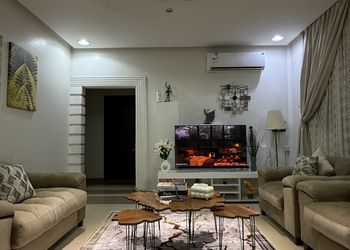 فيلا بغرفة جلوس وغرفتين نوم 