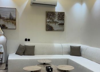 شاليه بمسطح اخضر ومجلس
