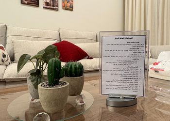 شقة بغرفة معيشة وغرفة نوم 
