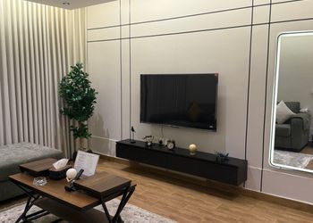 شقة ببروجكتر وغرفة ماستر 