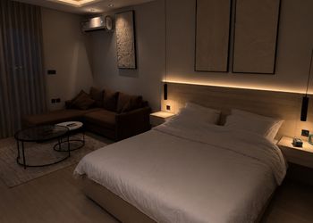 استديو بسرير ماستر وجلسة جانبية