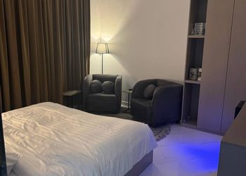 استديو بدخول ذاتي وسرير مريح 