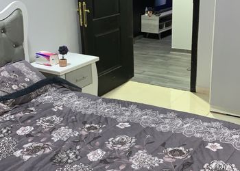 شقة انيقة بصالة وغرفتين نوم