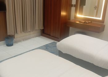 استديو هادئ بسريرين منفردين