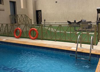 استراحة بمسطح اخضر