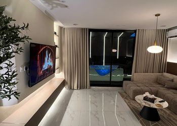 استديو بسرير ماستر وجلسة جانبية 