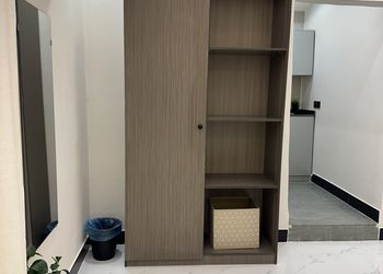 استديو بتصميم أنيق ودخول ذاتي