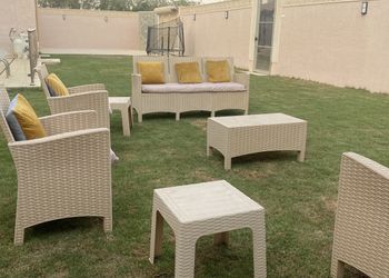 شاليه بمسطح اخضر
