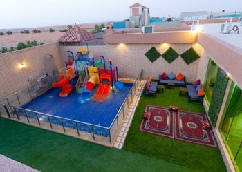 شاليه بركن شواء وصالة وغرفة نوم