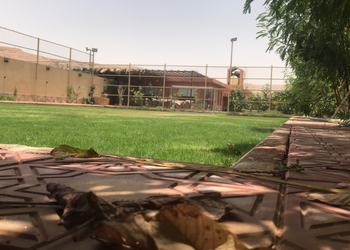 شاليه بملعب كرة قدم ,جلسة عريش