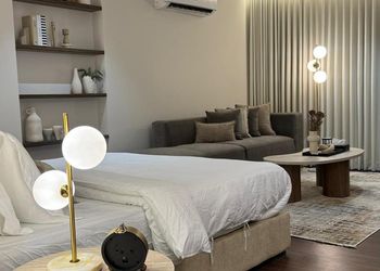 استديو بدخول ذاتي وسرير مريح 