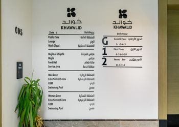 شقة بغرفة معيشة وغرفتين نوم 