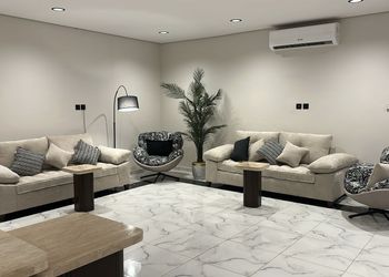 شاليه بمسطح اخضر
