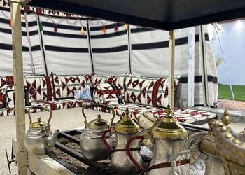 استراحة ببيت شعر وجلسة خارجية 