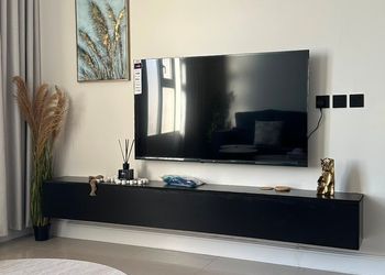 شقة مودرن من غرفتين نوم وصالة 