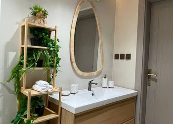 شقة بغرفة نوم وصاله مريحه