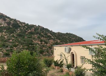 استراحة بمجلس بإطلالة على الجبل
