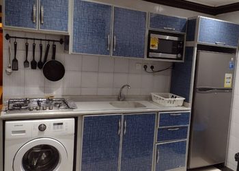 شقة بغرفة نوم وغرفة جلوس 