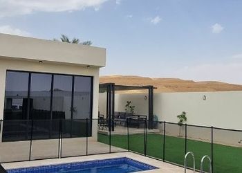 شالية بجلسة خارجية واجواء ممتعة 