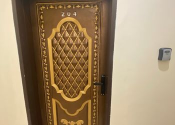 استديو بسرير فردي وجلسة