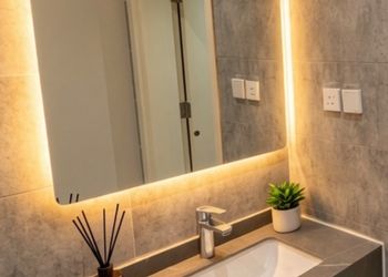 استديو بسرير ماستر وأثاث مريح 