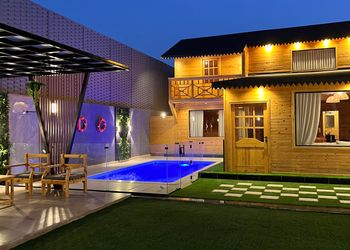 شاليه بألعاب أطفال