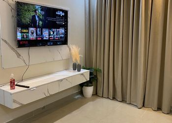 استديو بدخول ذاتي وسرير مريح 